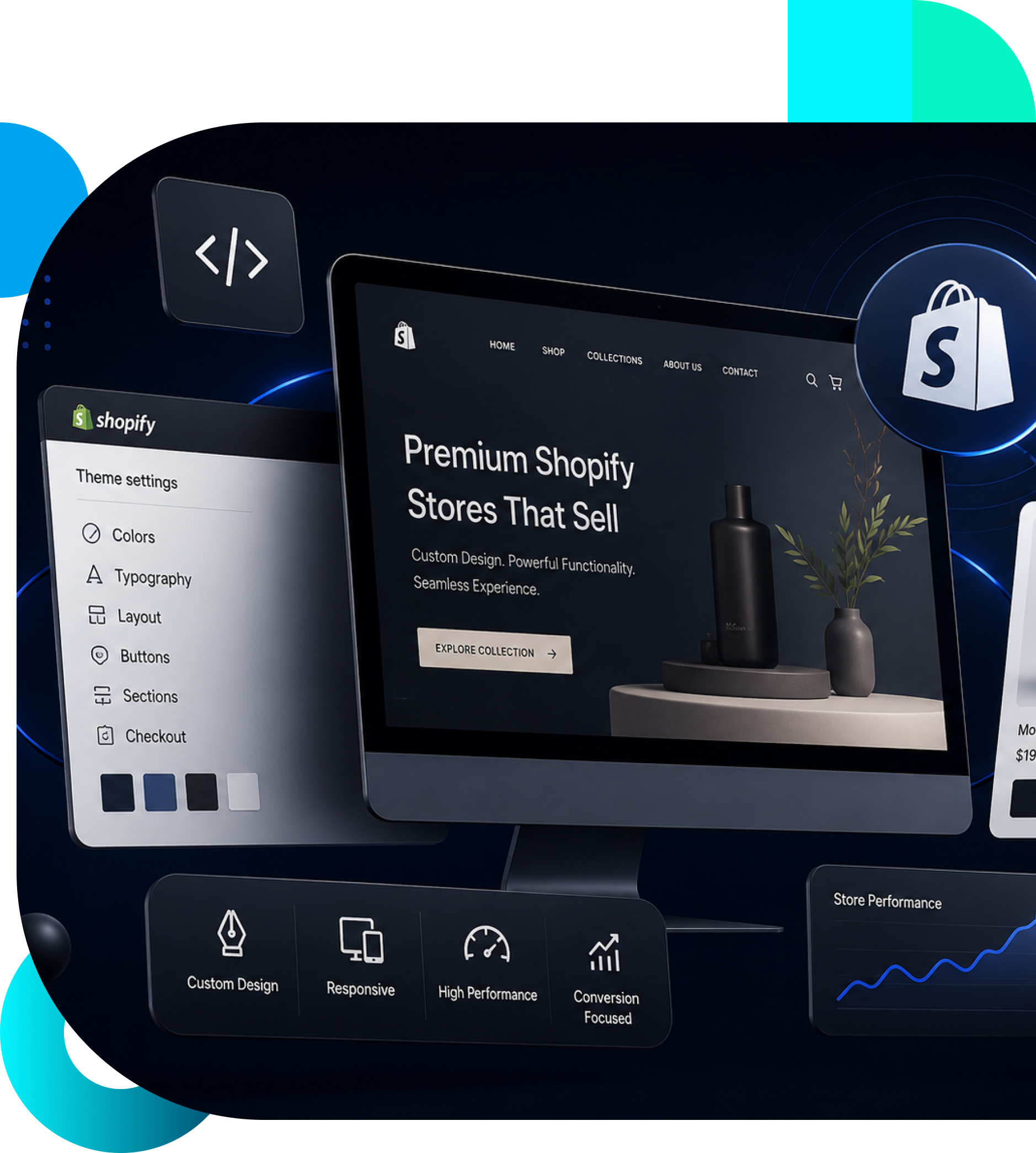Custom Shopify Website Design
